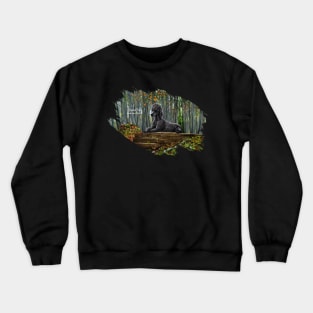 AnemalSoul - Black Standard Poodle Crewneck Sweatshirt